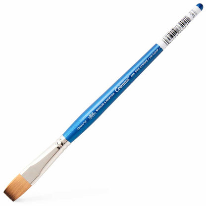 Winsor & Newton Cotman Seri 666 Uzun Saplı Sentetik One-Stroke Fırça N:1/2" (13mm)