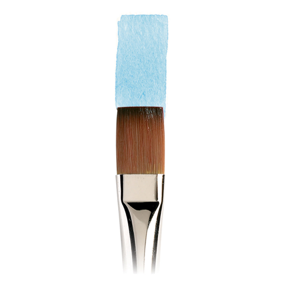 Winsor & Newton Cotman Seri 777 Kısa Saplı Sentetik One-Stroke Fırçası N:1" (25mm)