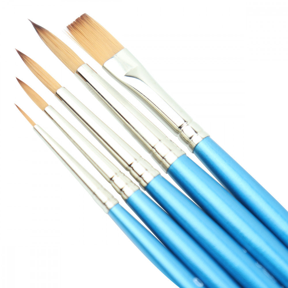 Winsor & Newton Cotman Kısa Saplı Sentetik Fırça Set 1 (5'li)