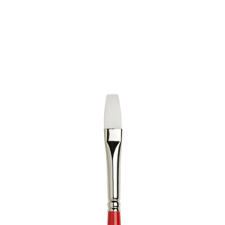 Winsor & Newton University Seri 237 Uzun Saplı Sentetik Kısa Yassı Fırça N:4