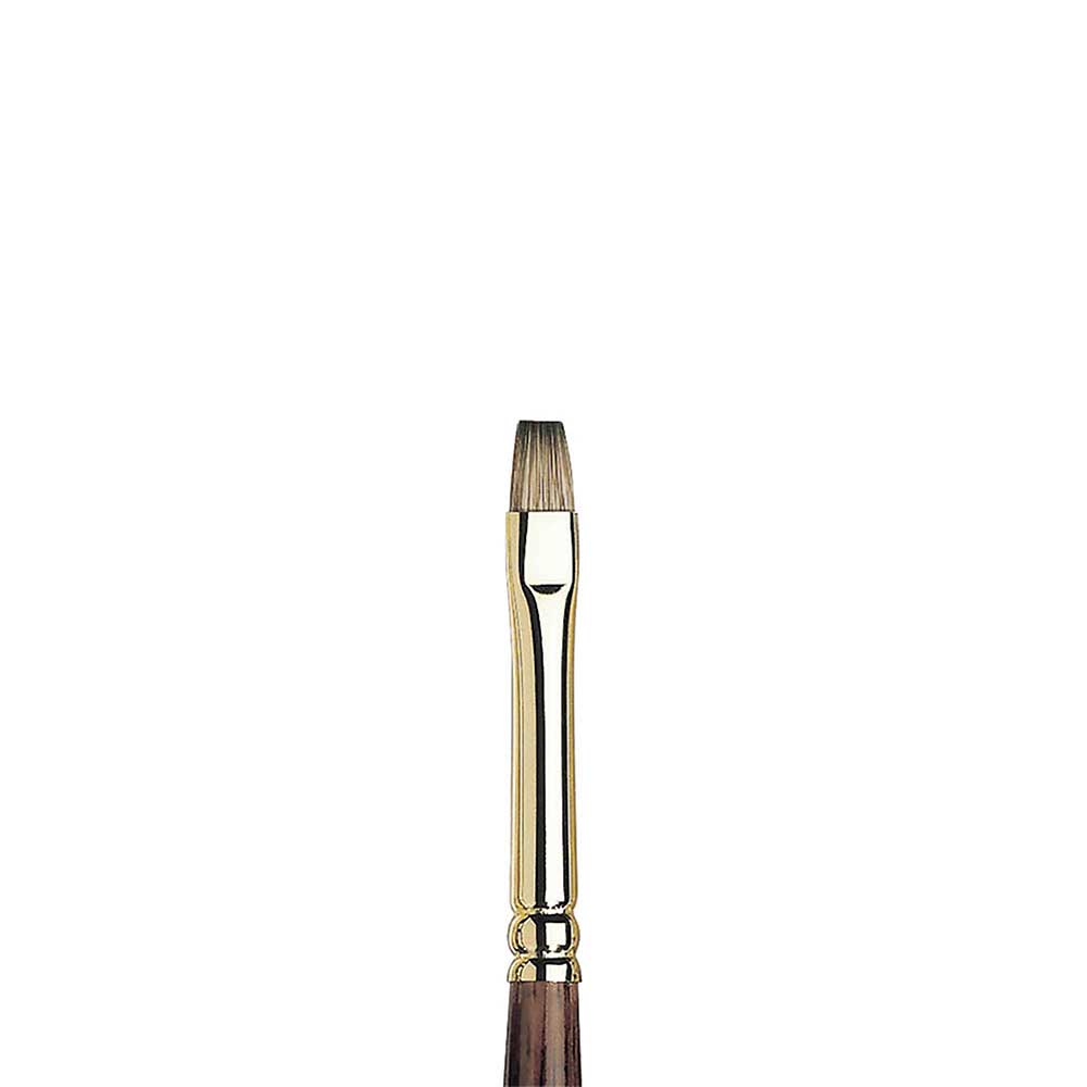 Winsor & Newton Monarch Uzun Saplı Sentetik Kısa Yassı Fırça N:2