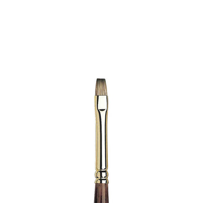 Winsor & Newton Monarch Uzun Saplı Sentetik Kısa Yassı Fırça N:2