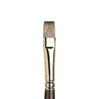 Winsor & Newton Monarch Uzun Saplı Sentetik Kısa Yassı Fırça N:8