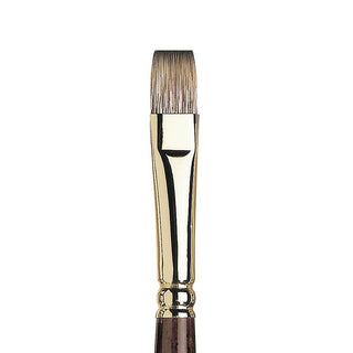 Winsor & Newton Monarch Uzun Saplı Sentetik Yassı Fırça N:8