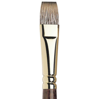 Winsor & Newton Monarch Uzun Saplı Sentetik Yassı Fırça N:14