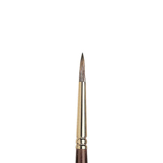 Winsor & Newton Monarch Uzun Saplı Sentetik Yuvarlak Fırça N:4