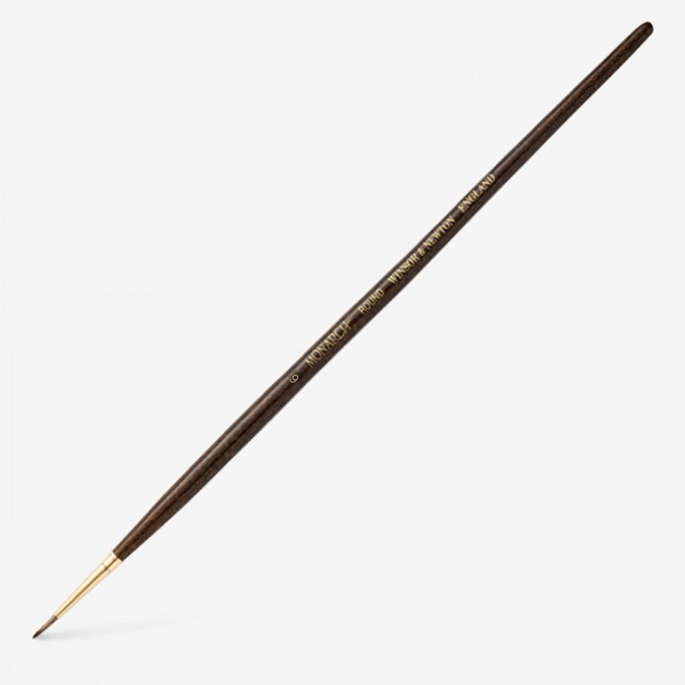 Winsor & Newton Monarch Uzun Saplı Sentetik Yuvarlak Fırça N:6