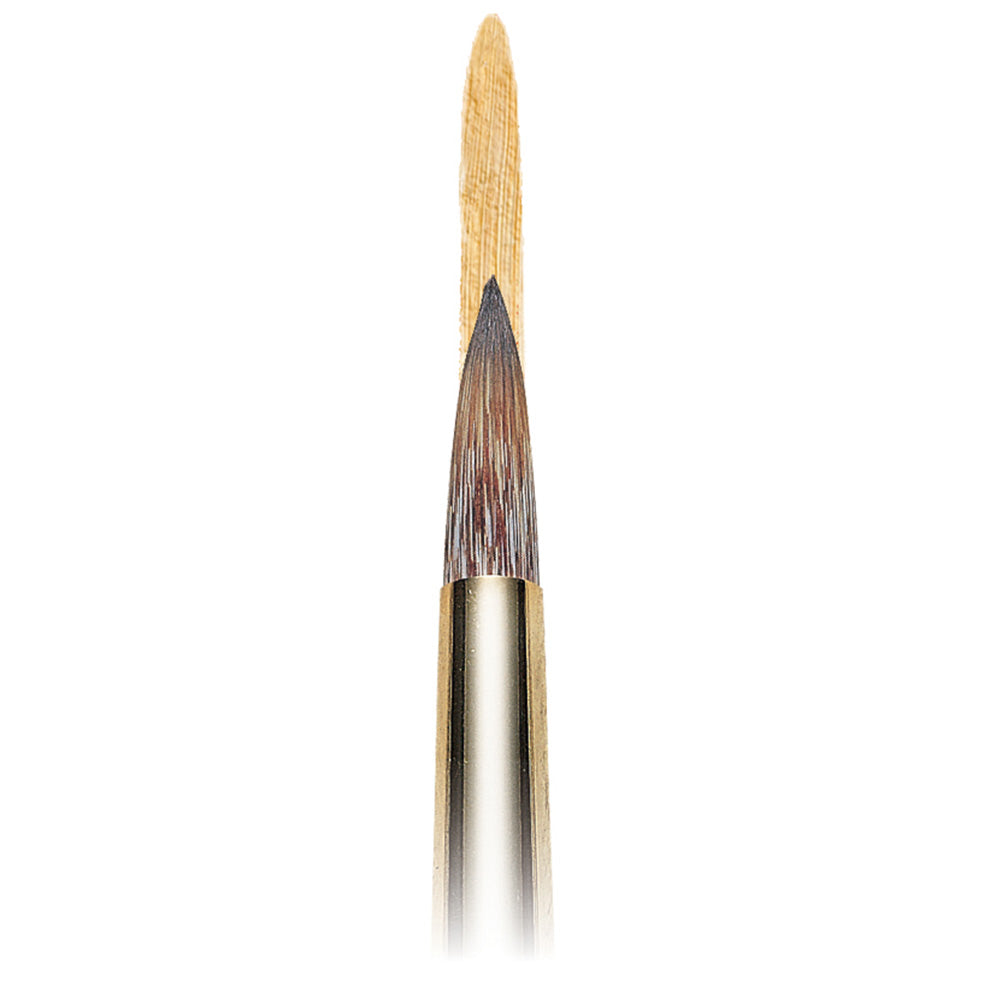 Winsor & Newton Monarch Uzun Saplı Sentetik Yuvarlak Fırça N:6