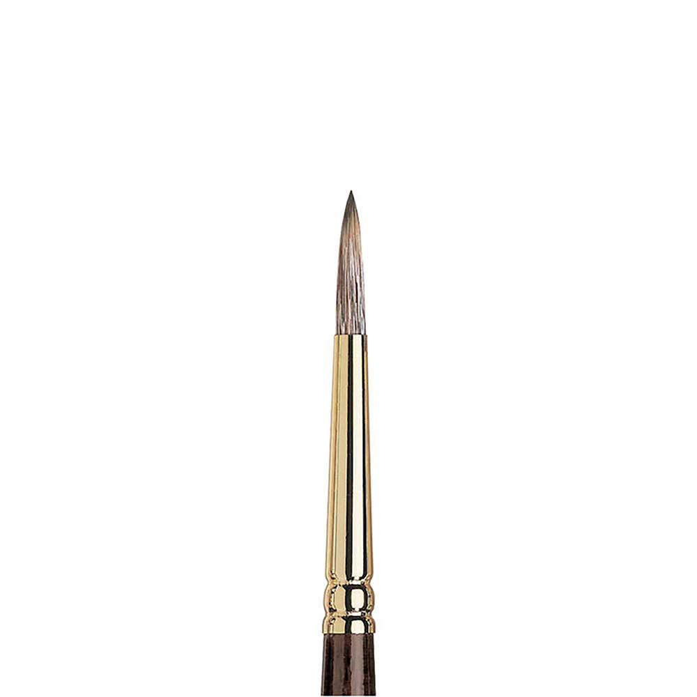 Winsor & Newton Monarch Uzun Saplı Sentetik Yuvarlak Fırça N:6