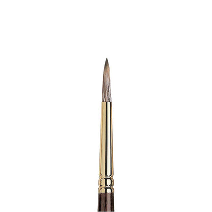 Winsor & Newton Monarch Uzun Saplı Sentetik Yuvarlak Fırça N:6