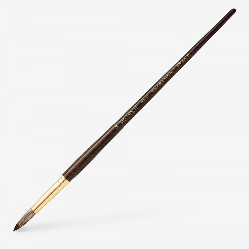 Winsor & Newton Monarch Uzun Saplı Sentetik Yuvarlak Fırça N:14