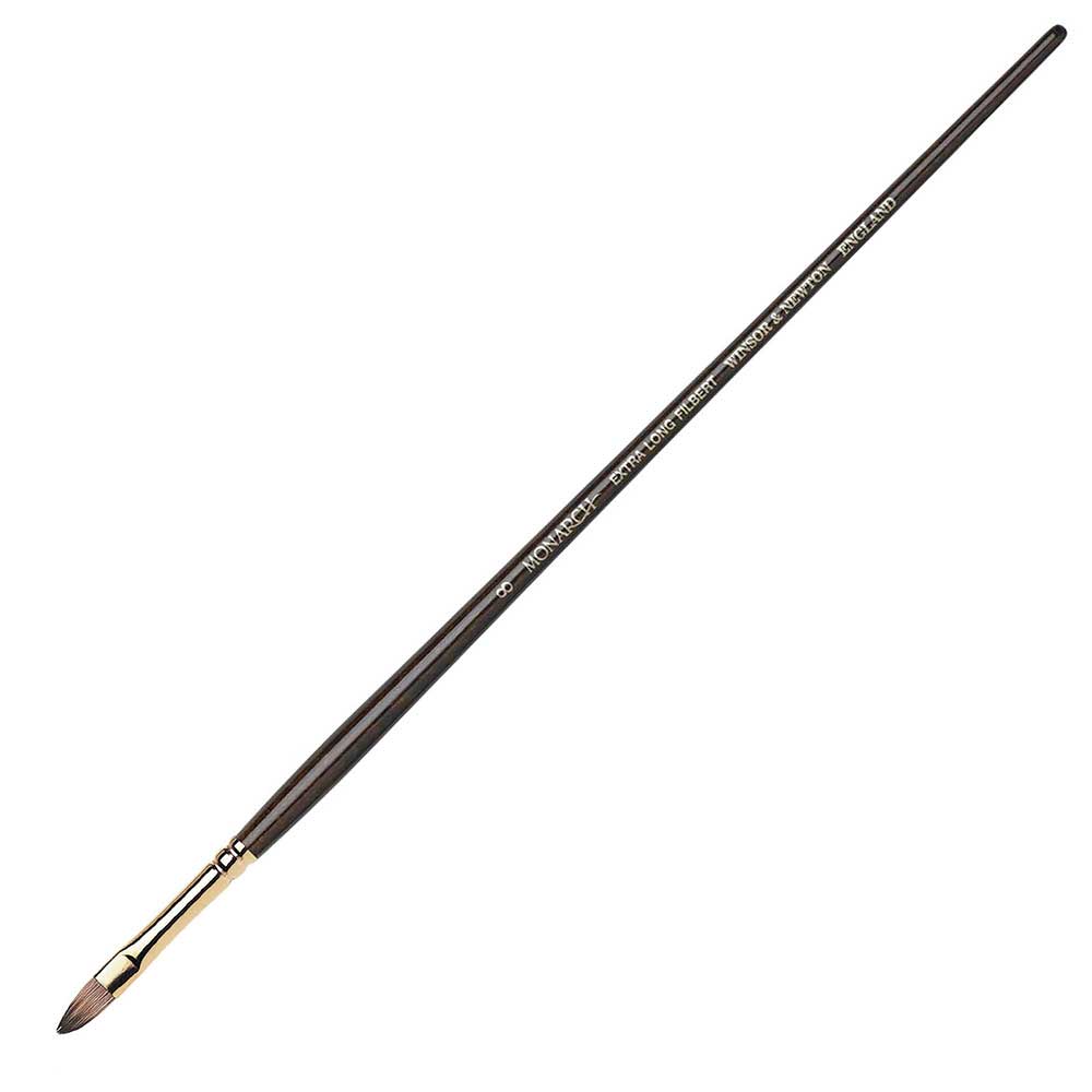 Winsor & Newton Monarch Uzun Saplı Sentetik Kısa Kedidili Fırça N:2
