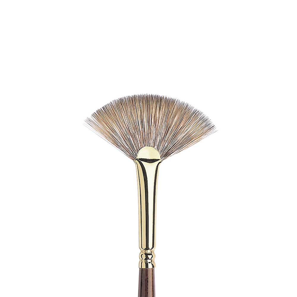 Winsor & Newton Monarch Uzun Saplı Sentetik Yelpaze Fırça N:1