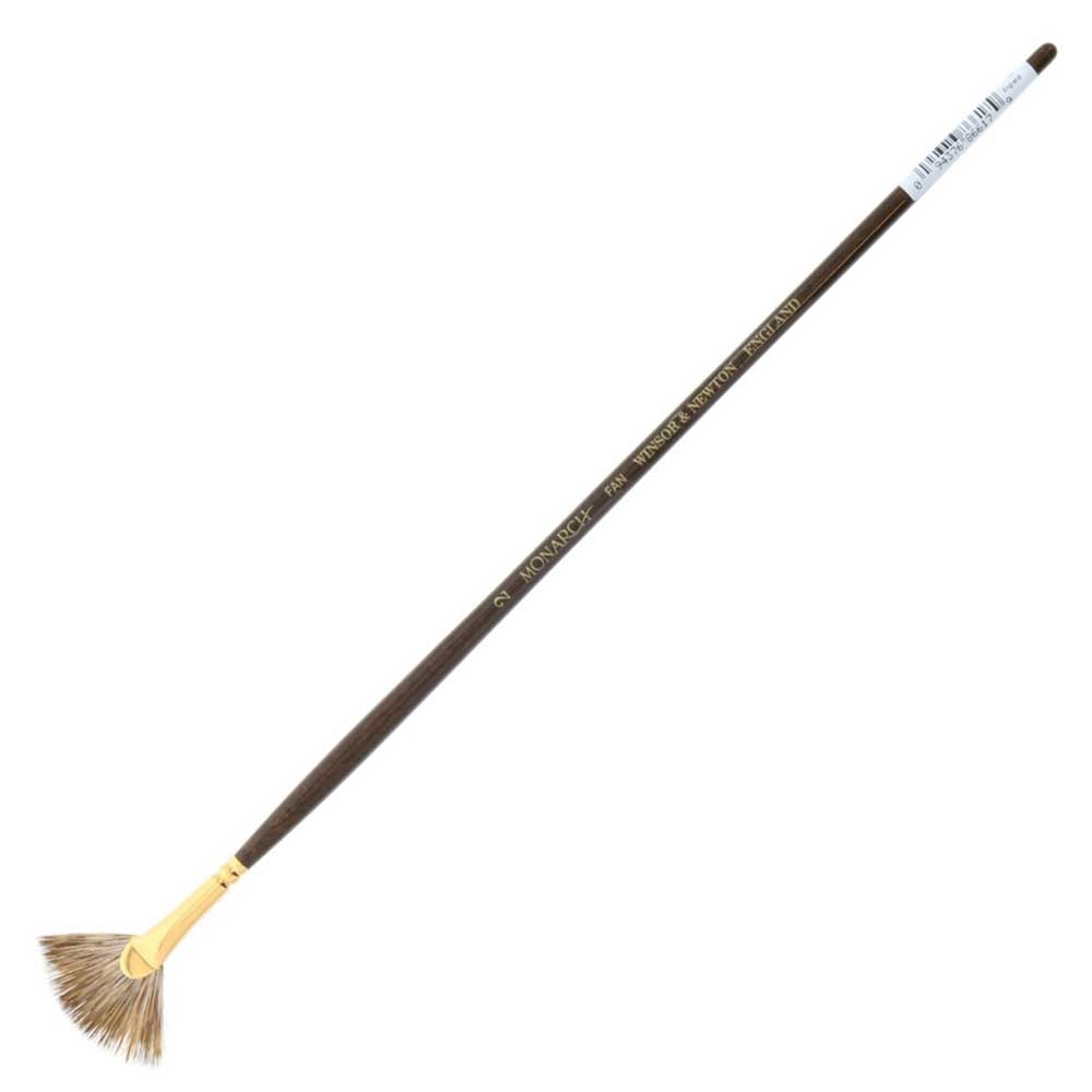 Winsor & Newton Monarch Uzun Saplı Sentetik Yelpaze Fırça N:2