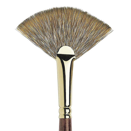 Winsor & Newton Monarch Uzun Saplı Sentetik Yelpaze Fırça N:6