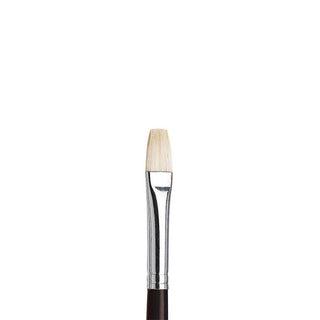 Winsor & Newton Azanta Black Uzun Saplı Kıl Kısa Yassı Fırça N:4