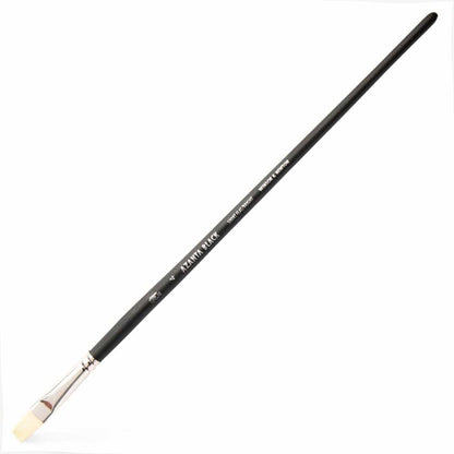 Winsor & Newton Azanta Black Uzun Saplı Kıl Yassı Fırça N:4