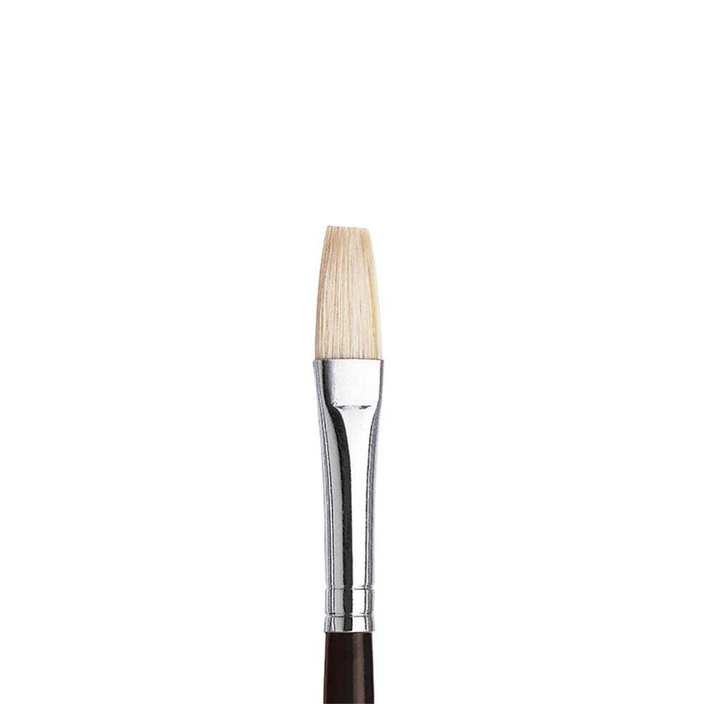 Winsor & Newton Azanta Black Uzun Saplı Kıl Yassı Fırça N:4