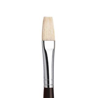 Winsor & Newton Azanta Black Uzun Saplı Kıl Yassı Fırça N:6