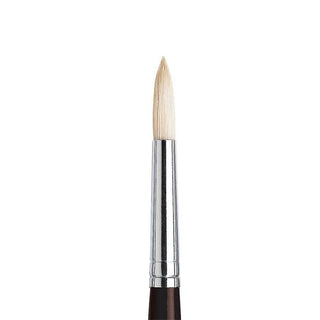 Winsor & Newton Azanta Black Uzun Saplı Kıl Yuvarlak Fırça N:6