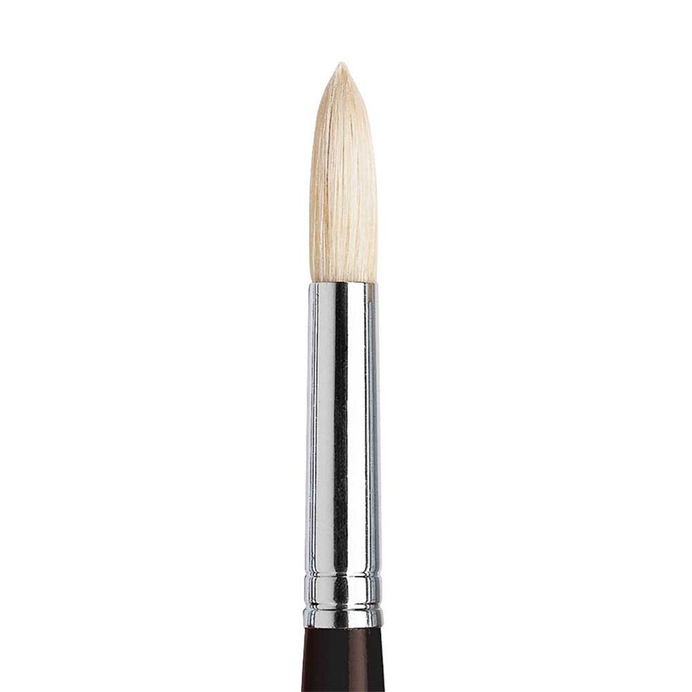 Winsor & Newton Azanta Black Uzun Saplı Kıl Yuvarlak Fırça N:10