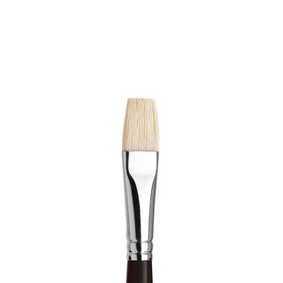 Winsor & Newton Azanta Black Kısa Saplı Kıl Kısa Yassı Fırça N:8