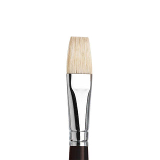 Winsor & Newton Azanta Black Kısa Saplı Kıl Kısa Yassı Fırça N:10