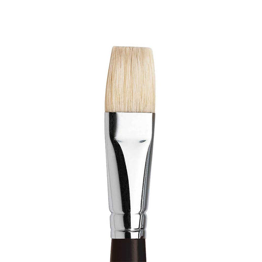 Winsor & Newton Azanta Black Kısa Saplı Kıl Kısa Yassı Fırça N:12