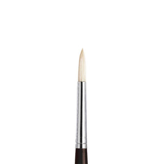 Winsor & Newton Azanta Black Kısa Saplı Kıl Yuvarlak Fırça N:4