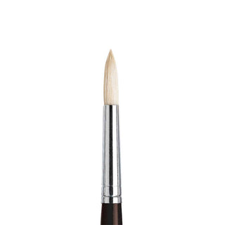 Winsor & Newton Azanta Black Kısa Saplı Kıl Yuvarlak Fırça N:6