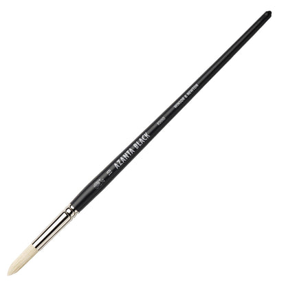 Winsor & Newton Azanta Black Kısa Saplı Kıl Yuvarlak Fırça N:10