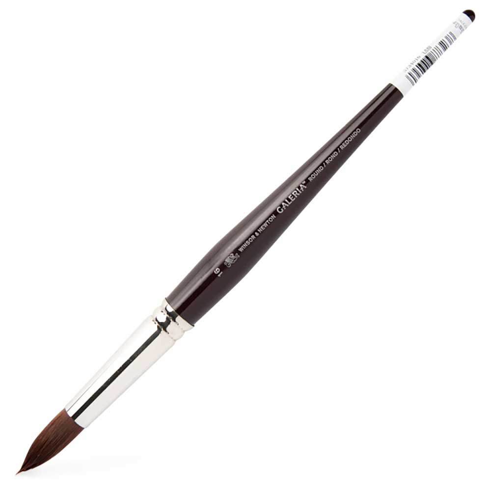 Winsor & Newton Galeria Uzun Saplı Sentetik Yuvarlak Fırça N:16