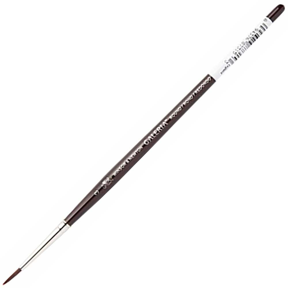 Winsor & Newton Galeria Kısa Saplı Sentetik Yuvarlak Fırça N:3