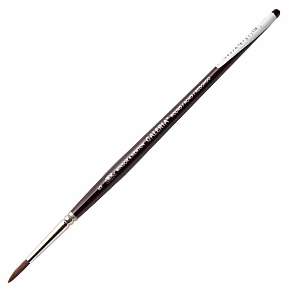 Winsor & Newton Galeria Kısa Saplı Sentetik Yuvarlak Fırça N:5