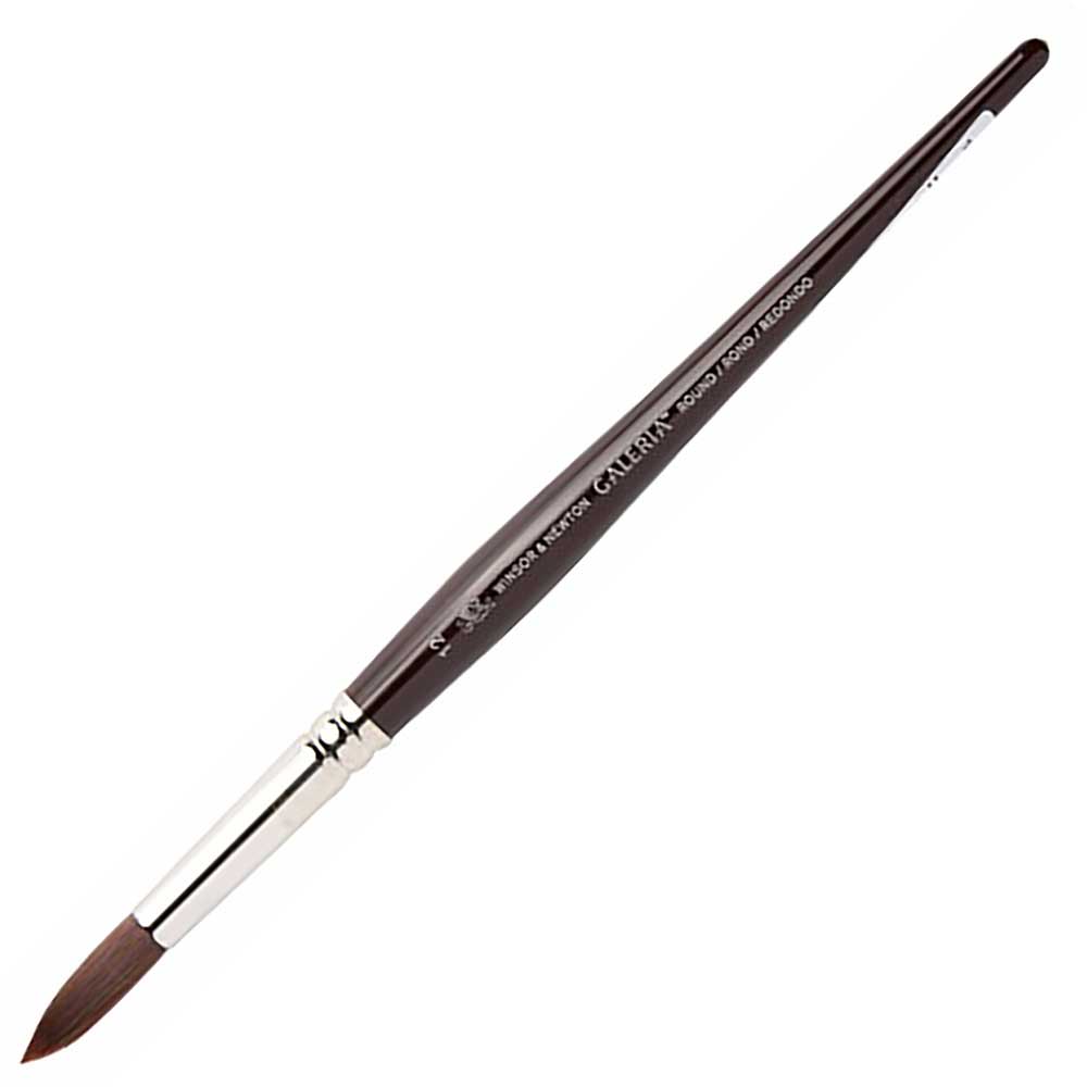 Winsor & Newton Galeria Kısa Saplı Sentetik Yuvarlak Fırça N:12