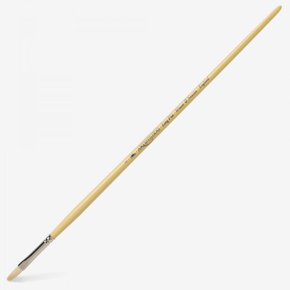 Winsor & Newton Artists' Hog Uzun Saplı Kıl Yassı Fırça N:2
