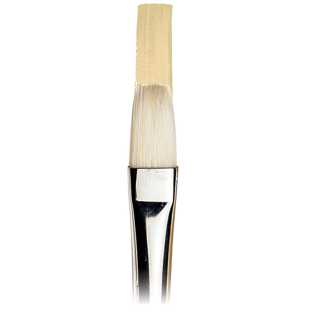 Winsor & Newton Artists' Hog Uzun Saplı Kıl Yassı Fırça N:4