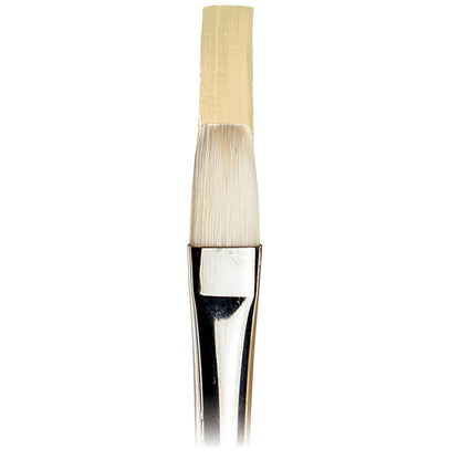 Winsor & Newton Artists' Hog Uzun Saplı Kıl Yassı Fırça N:4