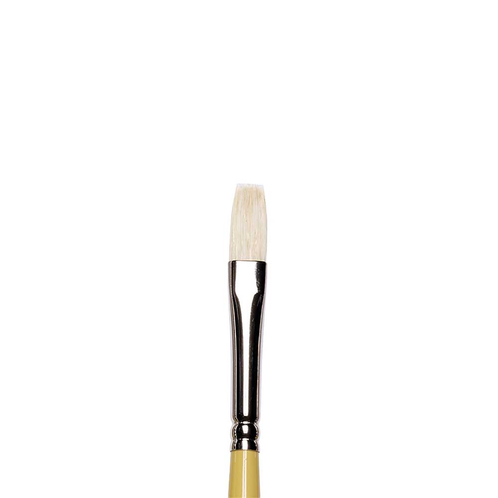 Winsor & Newton Artists' Hog Uzun Saplı Kıl Yassı Fırça N:4