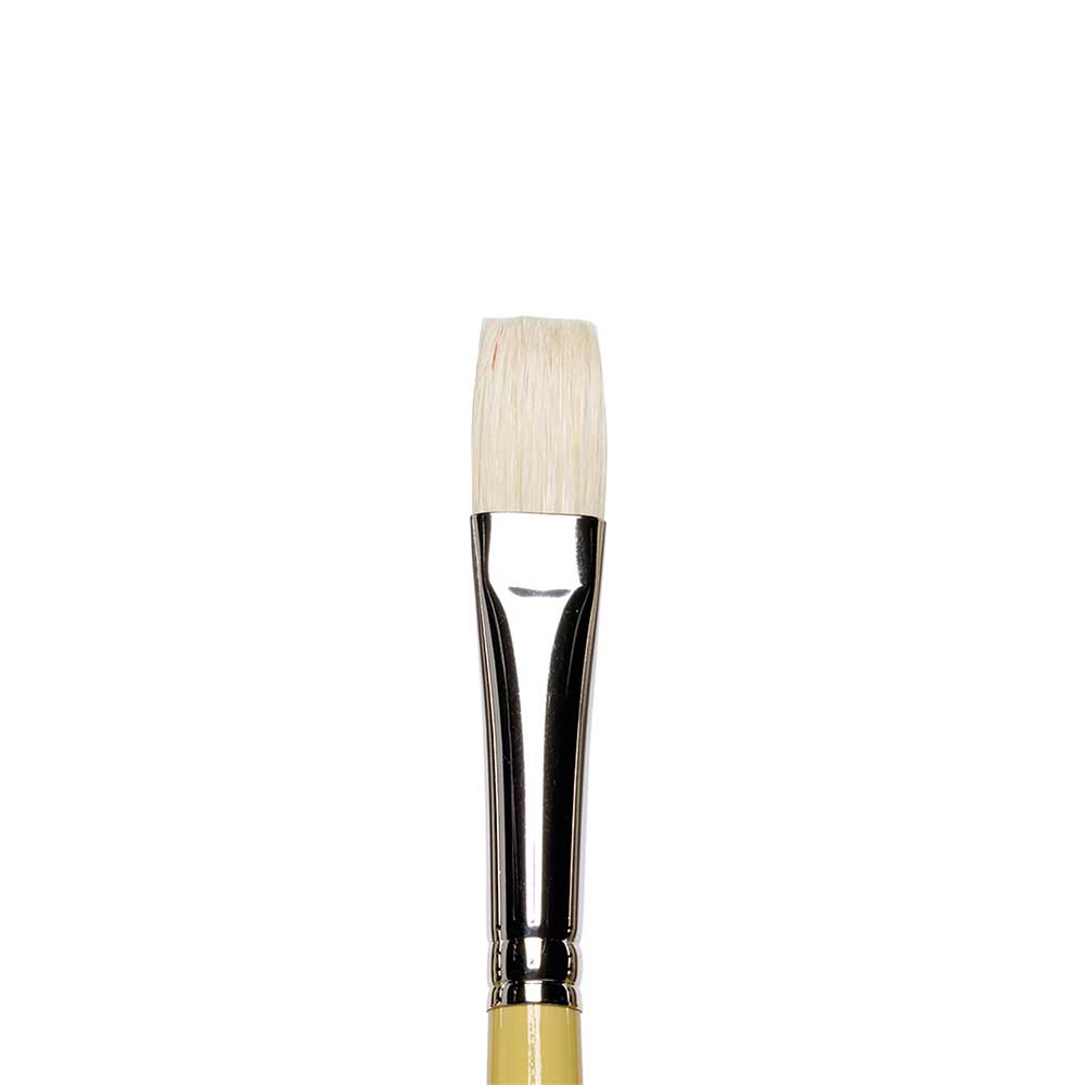 Winsor & Newton Artists' Hog Uzun Saplı Kıl Yassı Fırça N:8