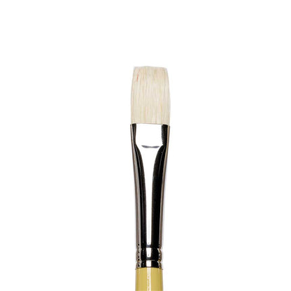 Winsor & Newton Artists' Hog Uzun Saplı Kıl Yassı Fırça N:10