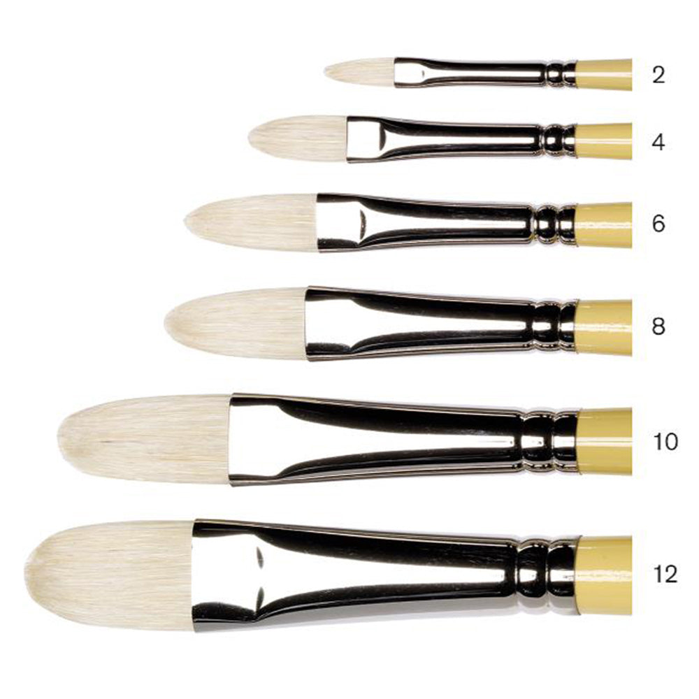 Winsor & Newton Artists' Hog Uzun Saplı Kıl Kedidili Fırça N:12