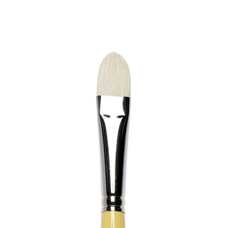 Winsor & Newton Artists' Hog Uzun Saplı Kıl Kısa Kedidili Fırça N:12