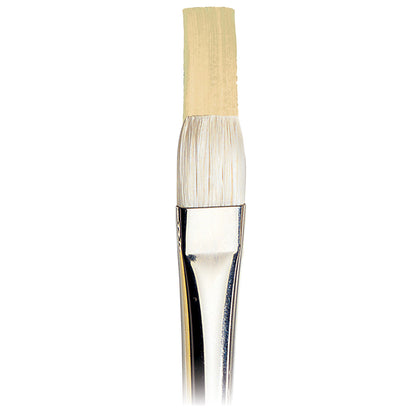 Winsor & Newton Artists' Hog Uzun Saplı Kıl Kısa Yassı Fırça N:4