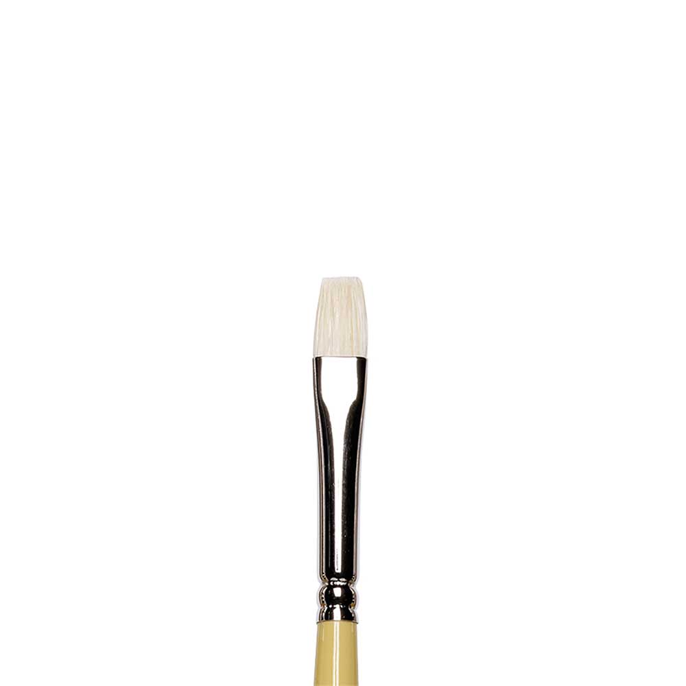 Winsor & Newton Artists' Hog Uzun Saplı Kıl Kısa Yassı Fırça N:4