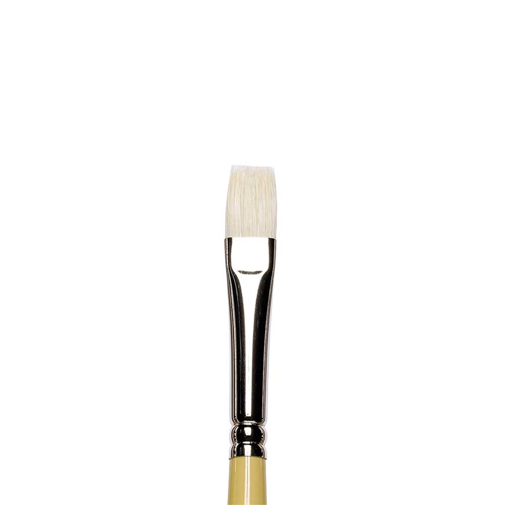 Winsor & Newton Artists' Hog Uzun Saplı Kıl Kısa Yassı Fırça N:6