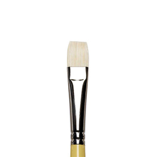 Winsor & Newton Artists' Hog Uzun Saplı Kıl Kısa Yassı Fırça N:10