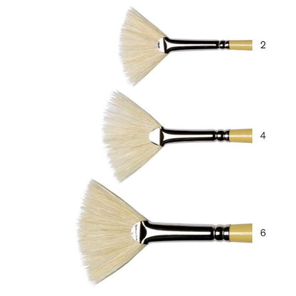 Winsor & Newton Artists' Hog Uzun Saplı Kıl Yelpaze Fırça N:2