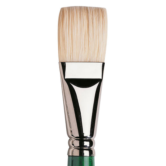 Winsor & Newton Winton Uzun Saplı Kıl Kısa Yassı Fırça N:14