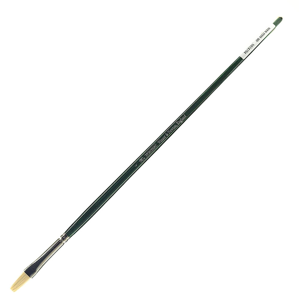 Winsor & Newton Winton Uzun Saplı Kıl Yassı Fırça N:4